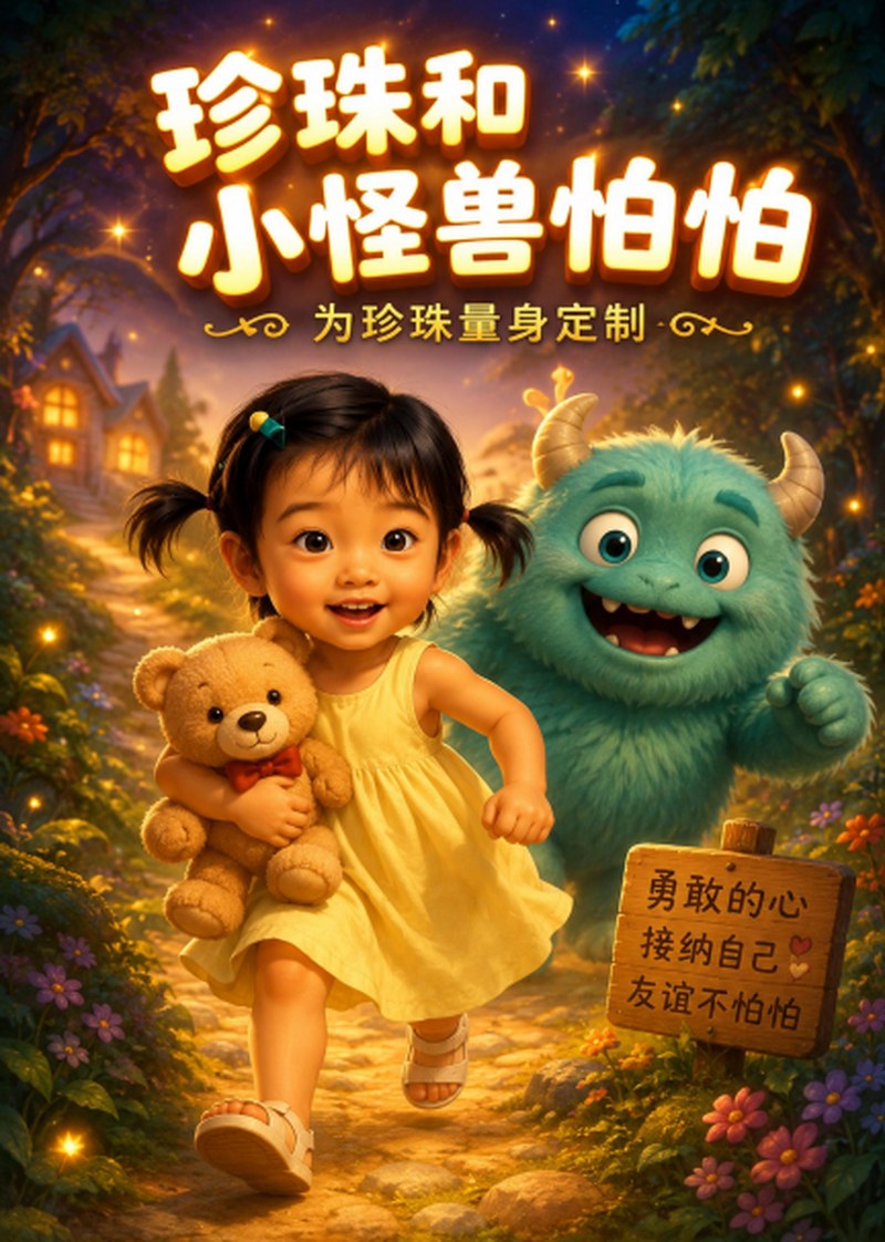 珍珠和小怪兽怕怕
